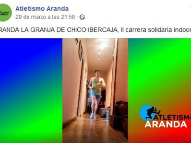 Los integrantes del Atletismo Aranda han organizado una marcha indoor.