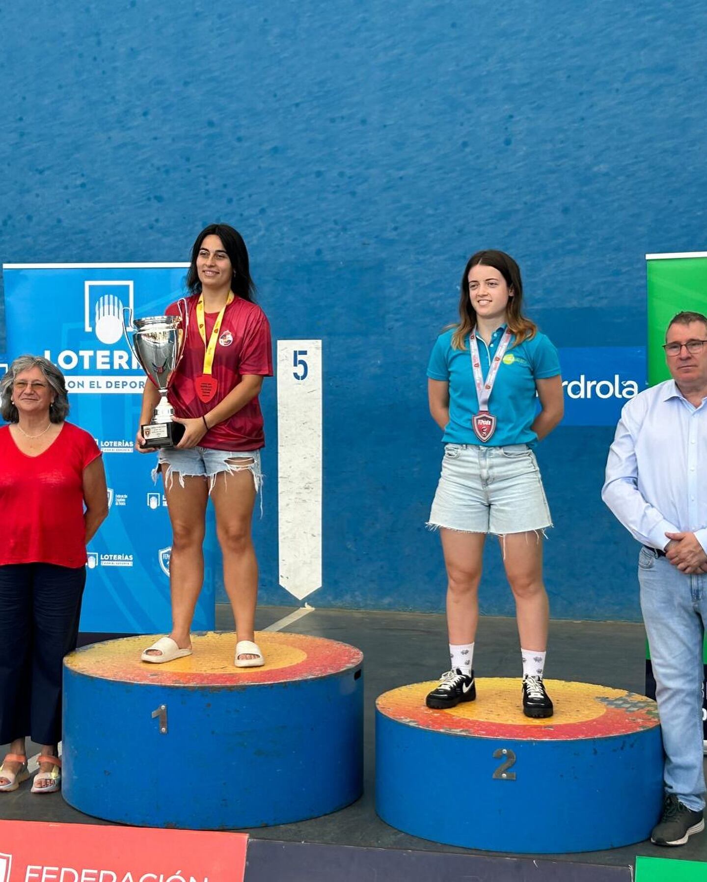 Lidia, otra vez pódium