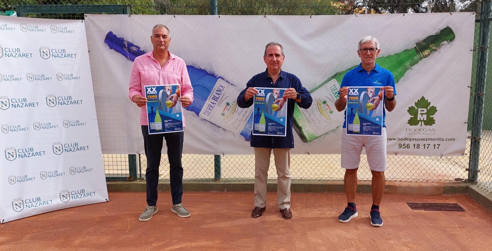 Presentado el Torneo de tenis Tierra Blanca