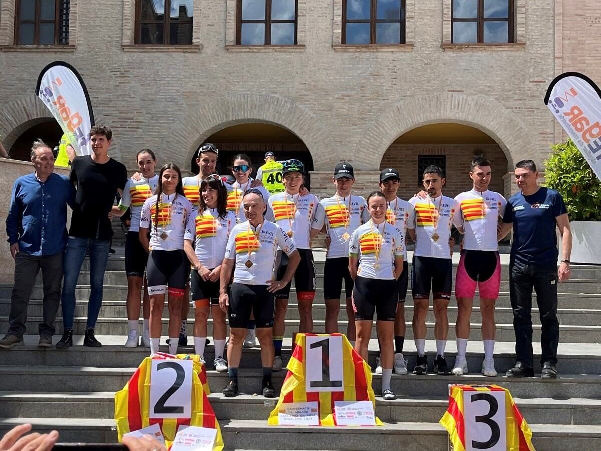 Campeones de Aragón de ciclismo en las distintas categorías