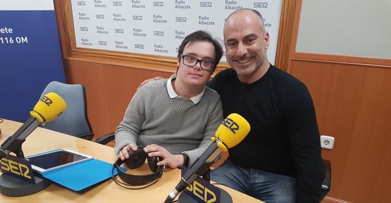 Ángel Roldán y Antonio Álvarez, en Radio Albacete