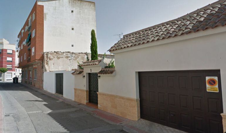 Calle Moral en Quintanar de la Orden, donde sucedieron los hechos 