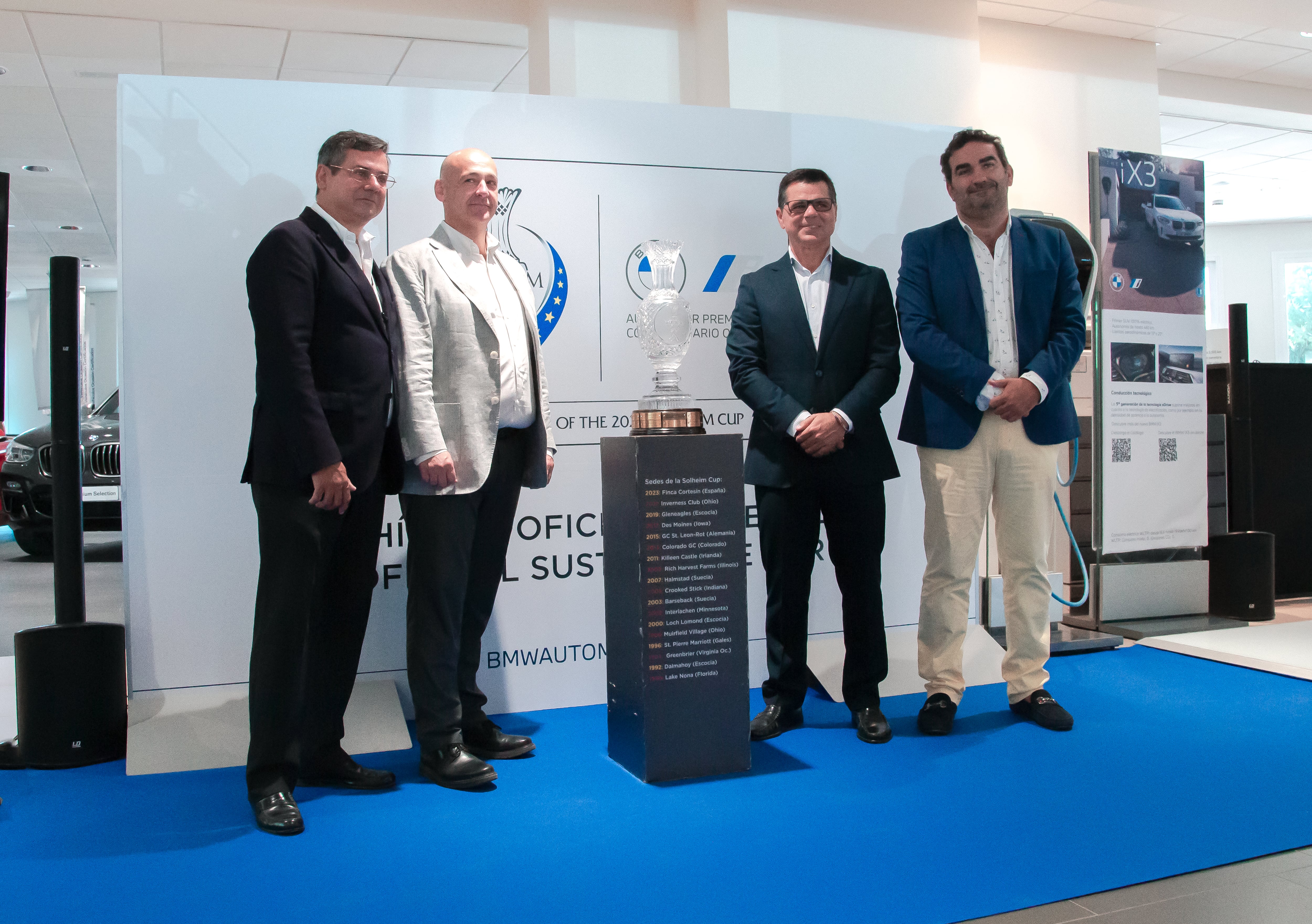 BMW Automotor Vehículo Oficial Solheim Cup 2023