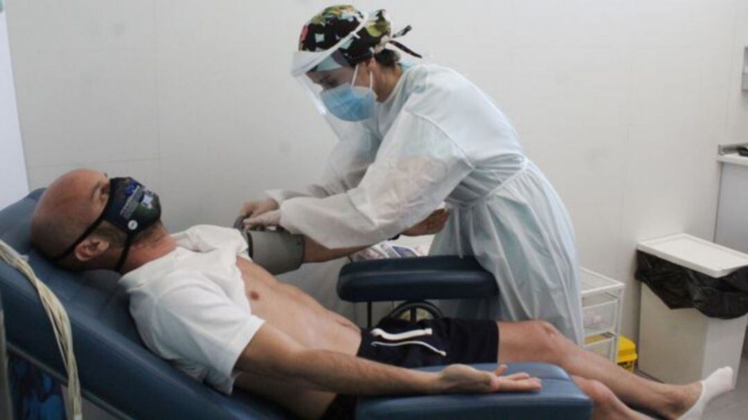 Casares pasando las pruebas del Coronavirus