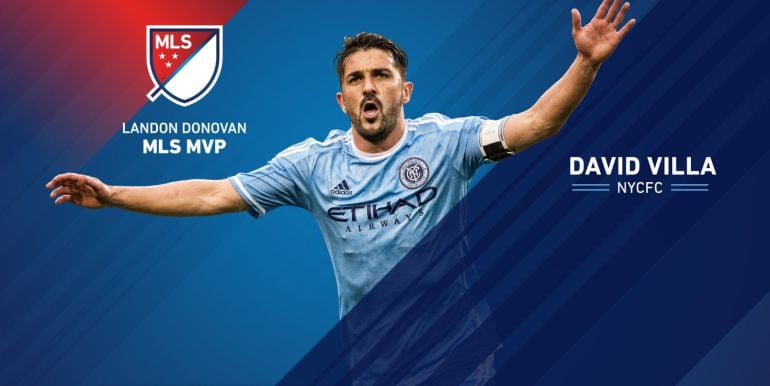 David Villa nombrado mejor jugador de la MLS.