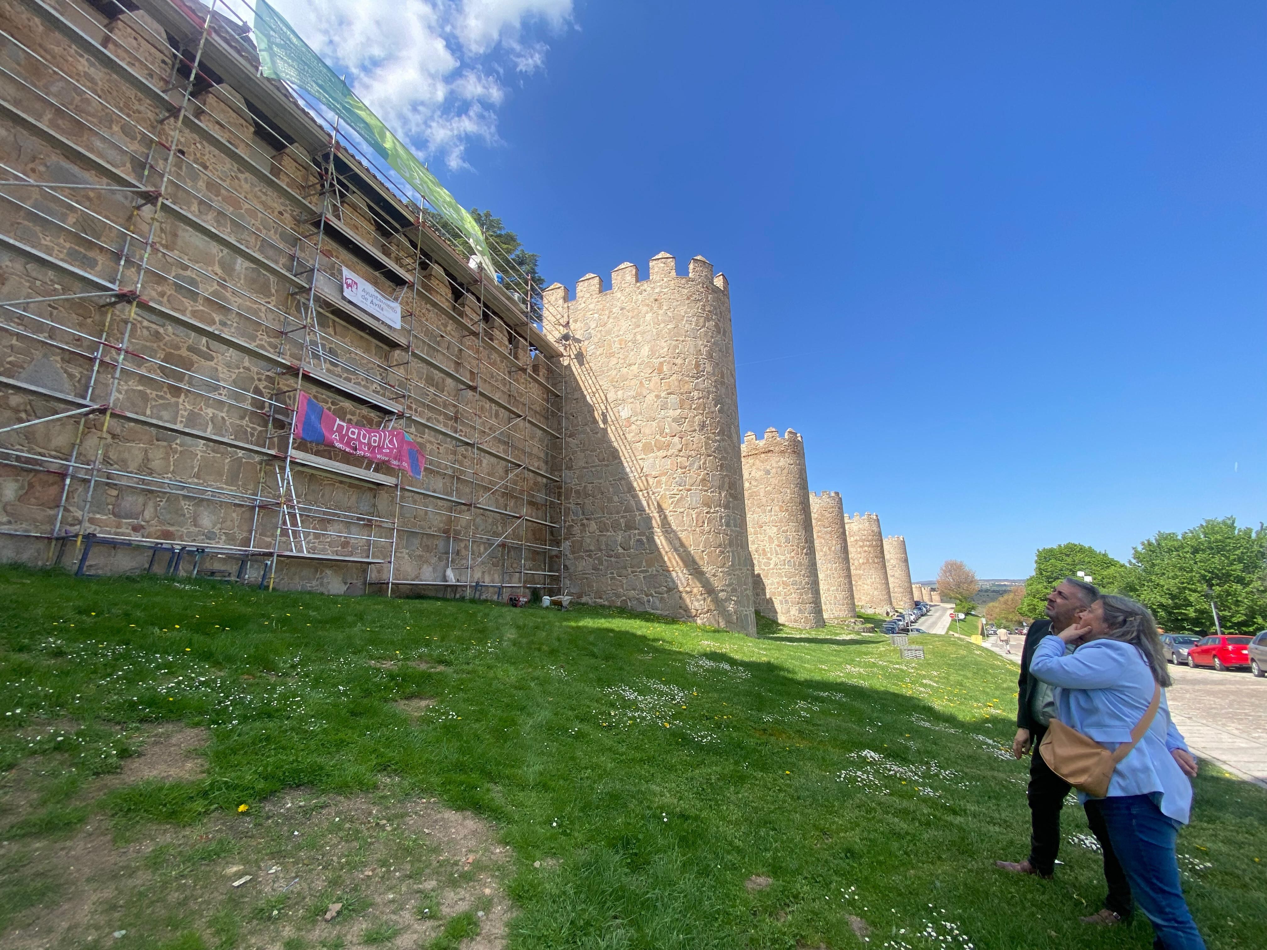 Zona afectada por las obras