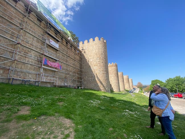 Zona afectada por las obras