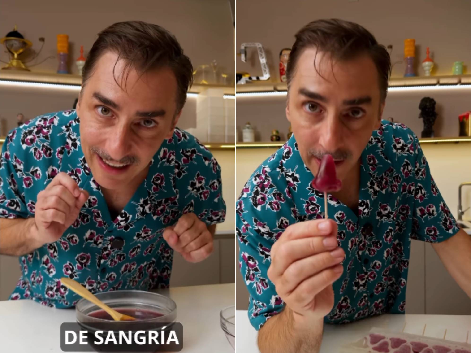 El polo de sangría de Jordi Roca.