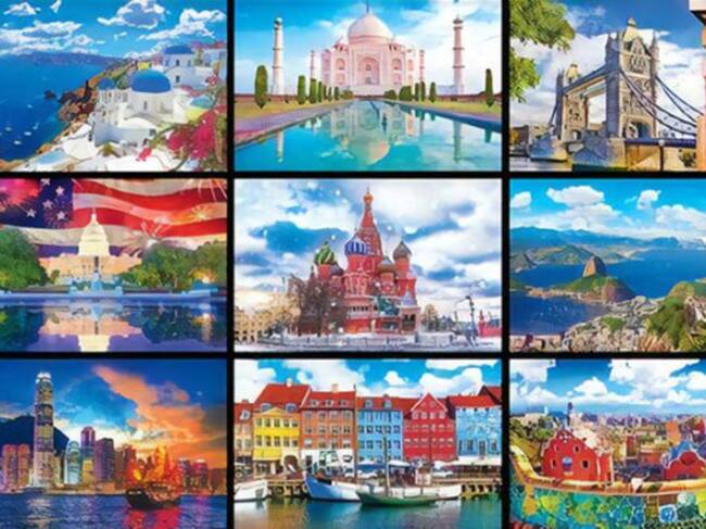 El puzle contará con algunas de los paisajes más reconocibles del mundo.