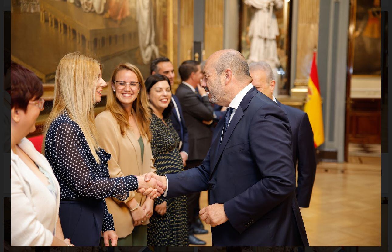 Tania Solans, Presidenta de La Comarca de la Litera, interviene en el Senado para hablar del mundo rural