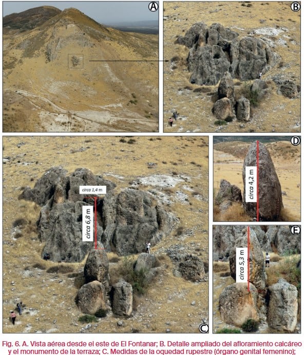 Imágenes del monumento pétreo