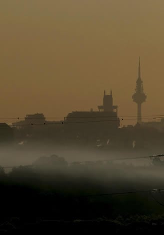 contaminación de Madrid