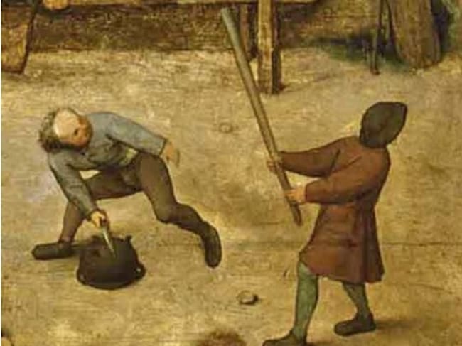 El juego de Cassepot en el cuadro de Brueghel.