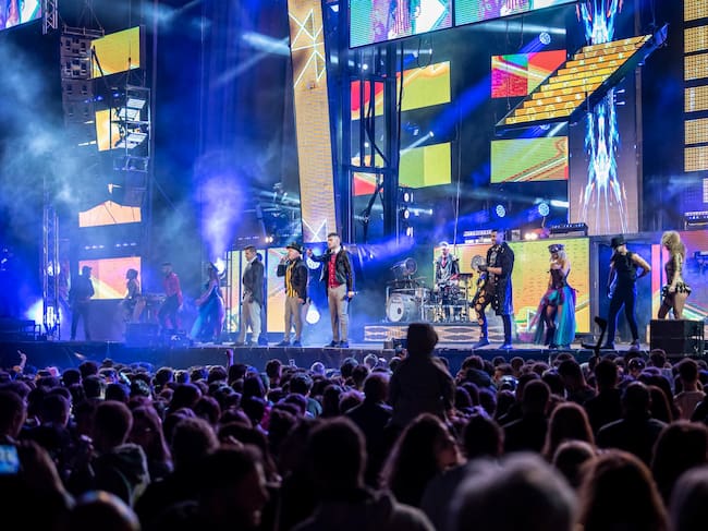 Imagen de un concierto de la Orquesta Panorama