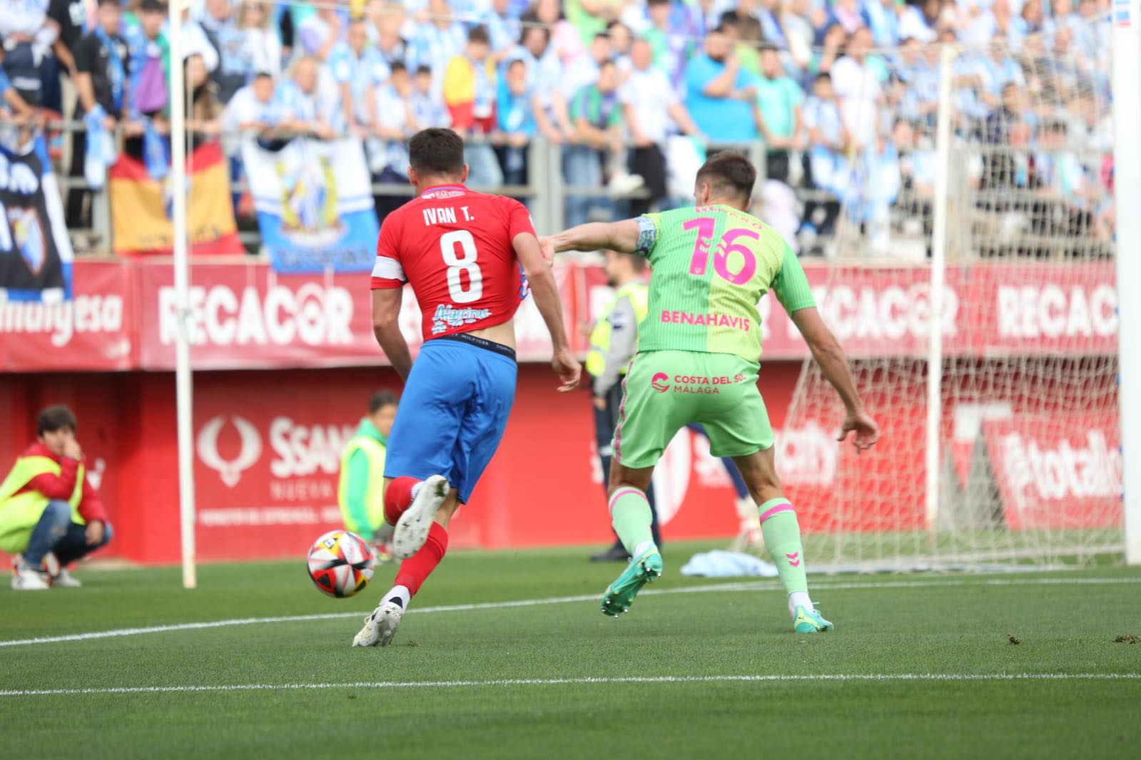 Un momento del partido