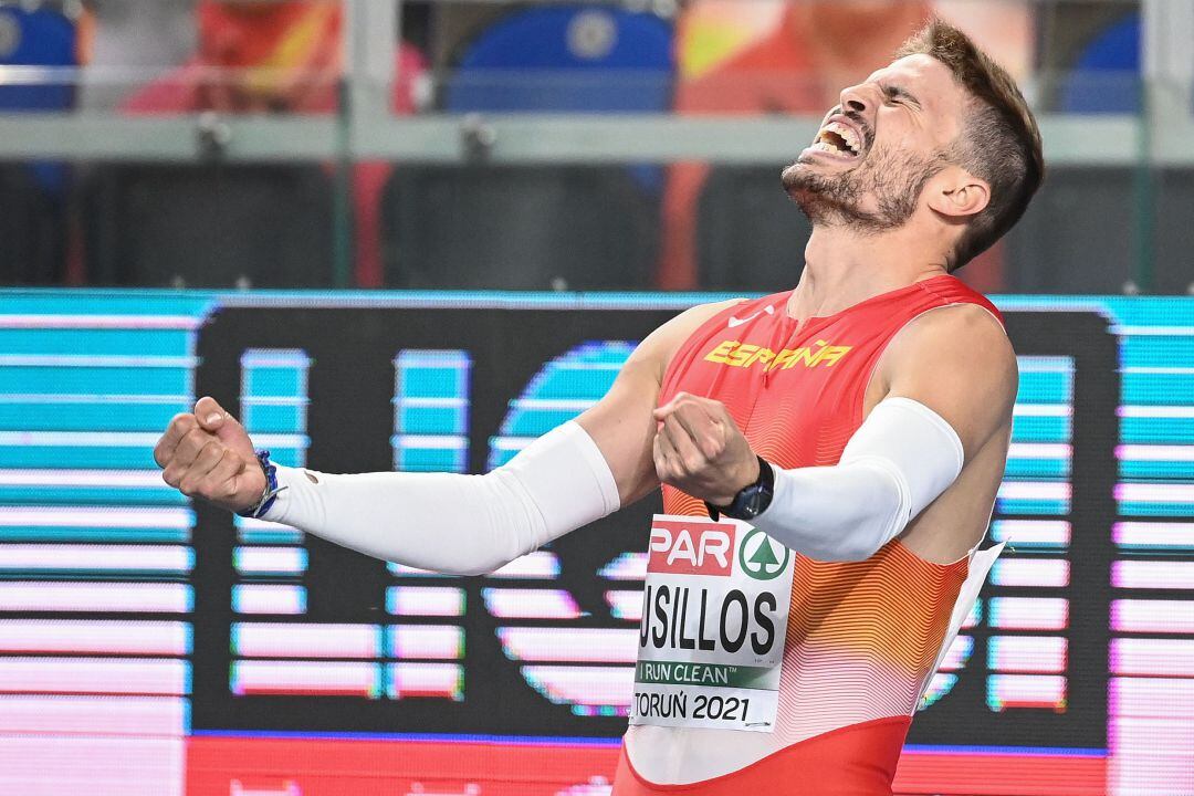 Óscar Husillos, campeón de Europa en 400 metros