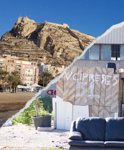 Cartel del ciclo &quot;La Ciudad Dual&quot; que organiza la sede Universitaria Ciudad de Alicante