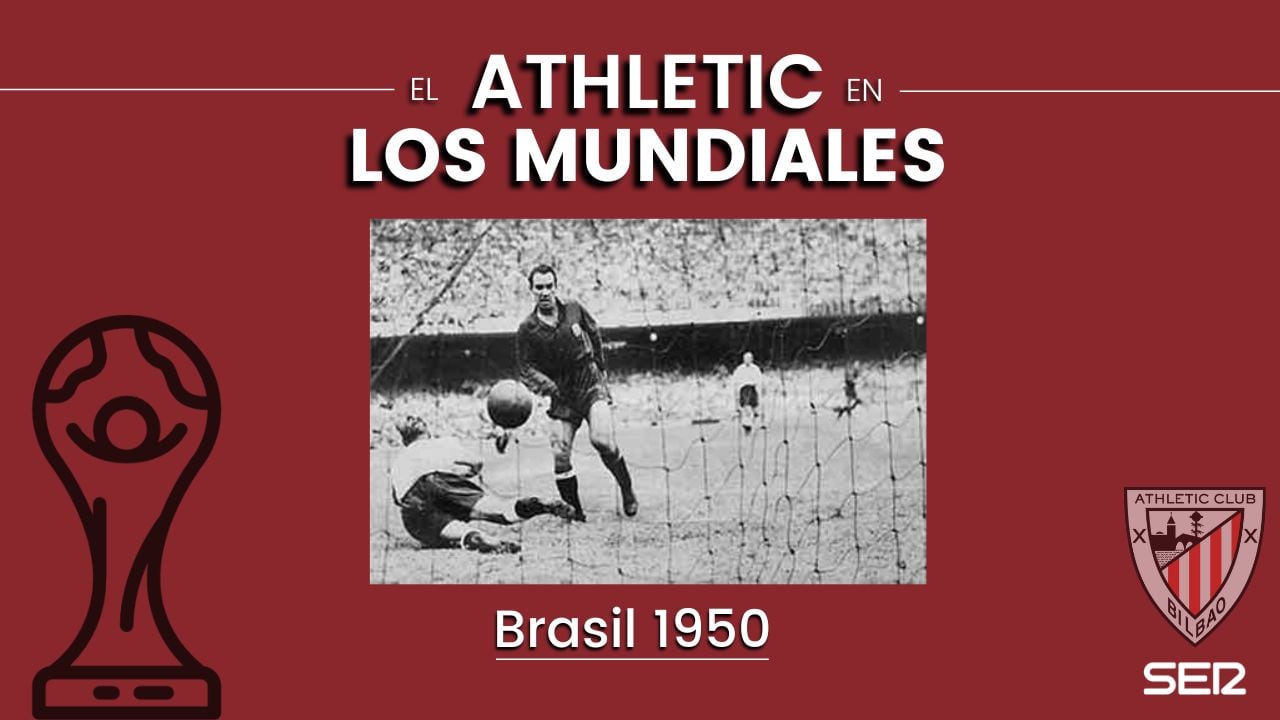 Telmo Zarra marca el gol que clasifica a España para la fase final del Mundial de Brasil 1950