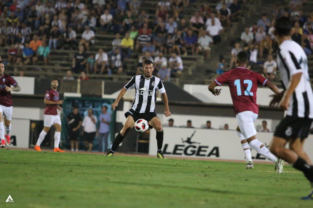 Ismael Chico durante un partido.