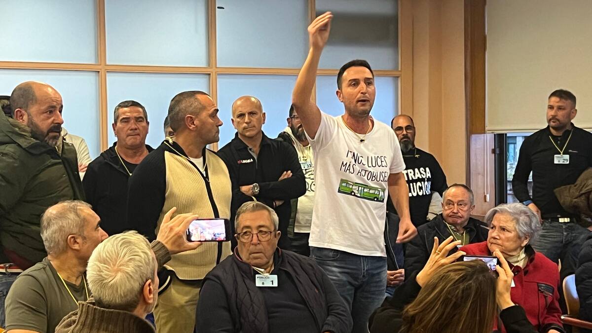 Imanol Arnoso, presidente del comité de empresa de Vitrasa, sobre el respaldo de los trabajadores a seguir con la huelga indefinida