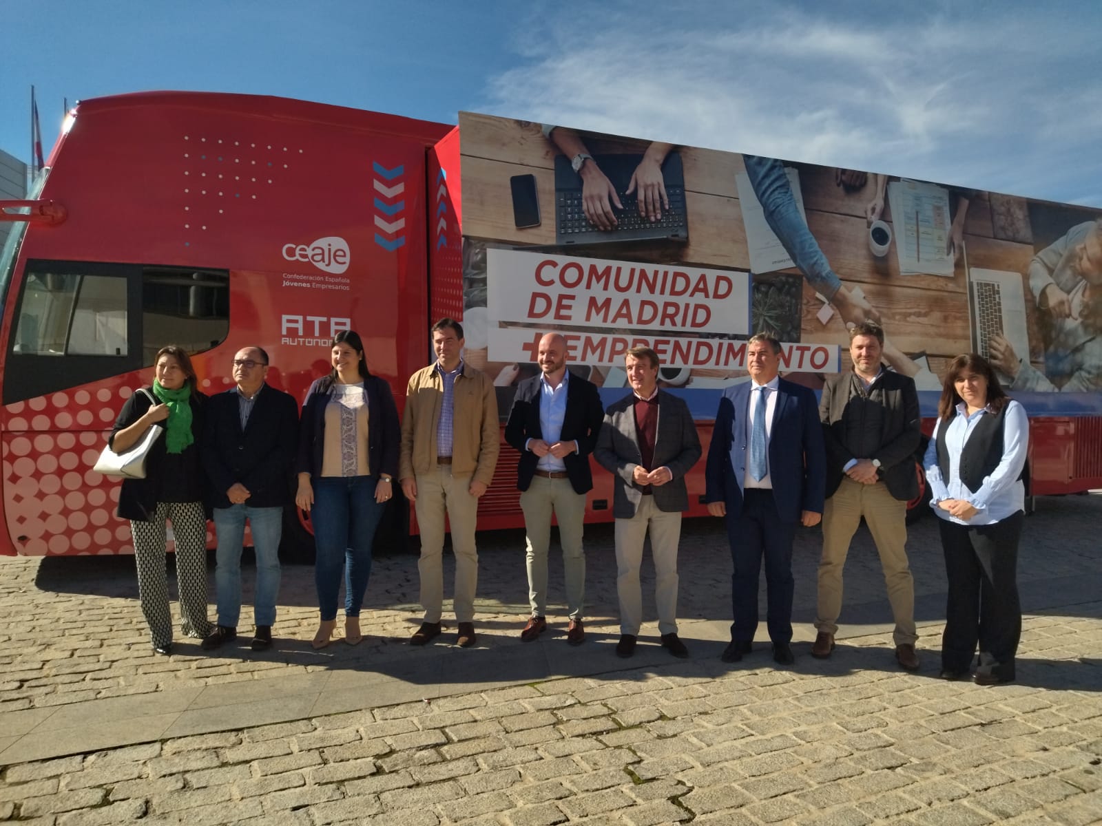 Se inaugura en Tres Cantos el bus del emprendedor que recorrerá toda la Comunidad de Madrid