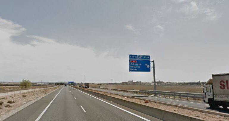 La autovía A31, a su paso por Albacete