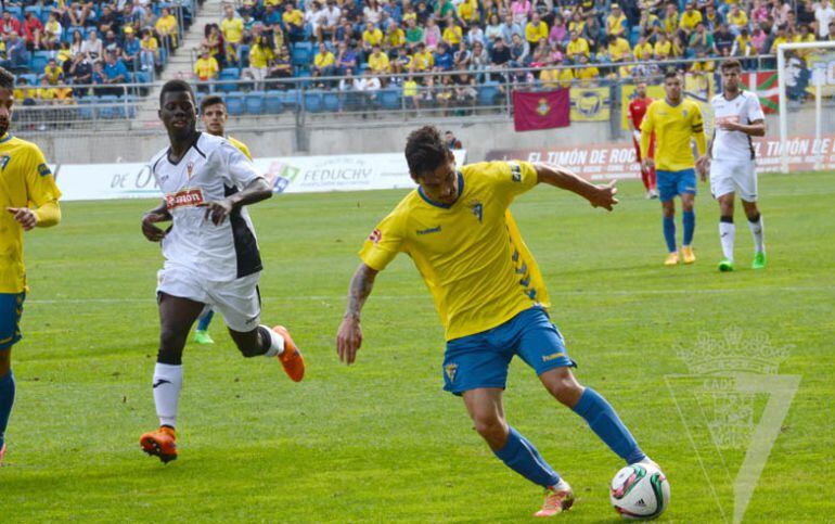 Imagen de un partido del Cádiz C.F.