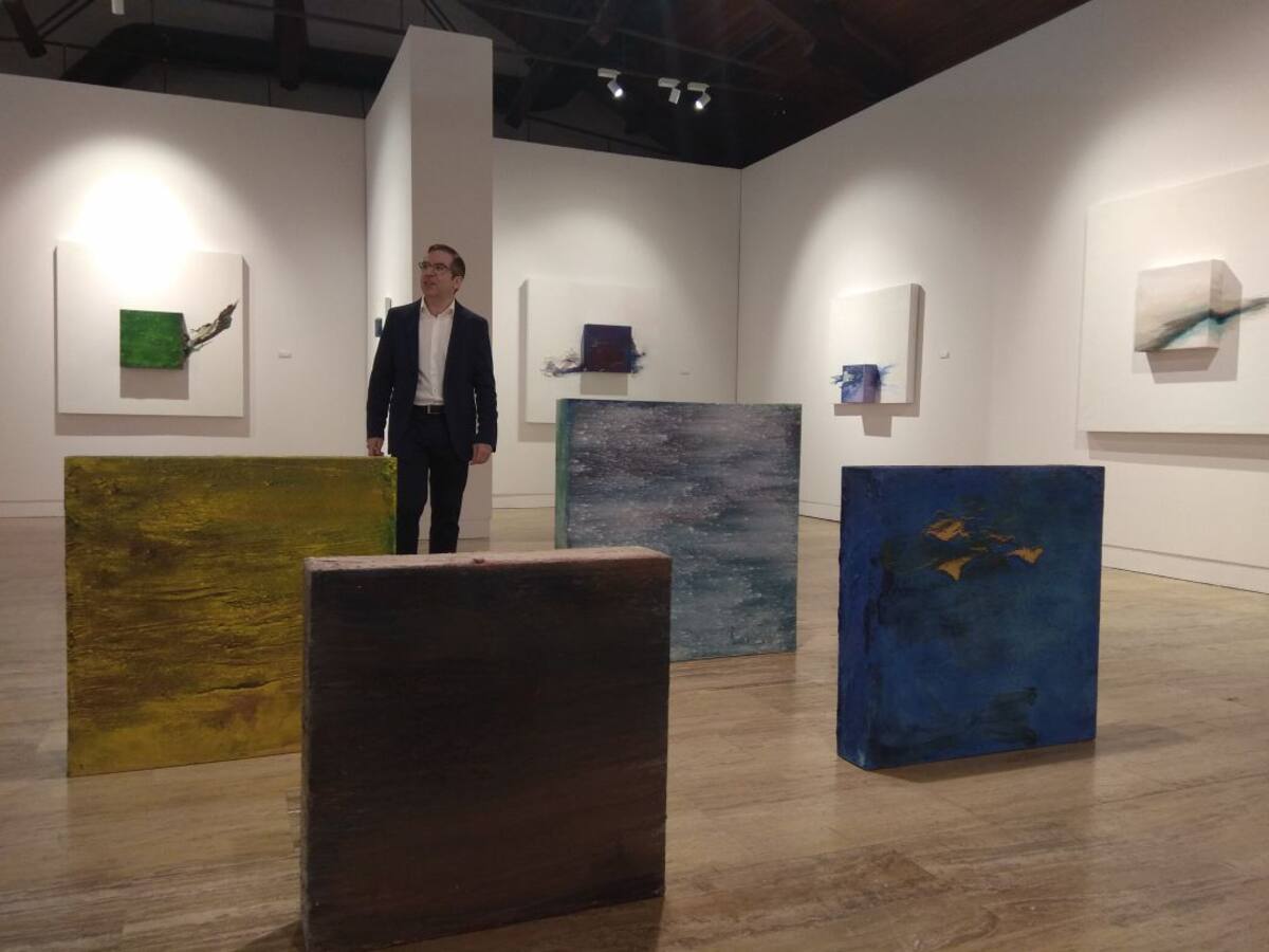 Alberto Reguera expone en Palencia sus obras con "El horizonte desbordado"