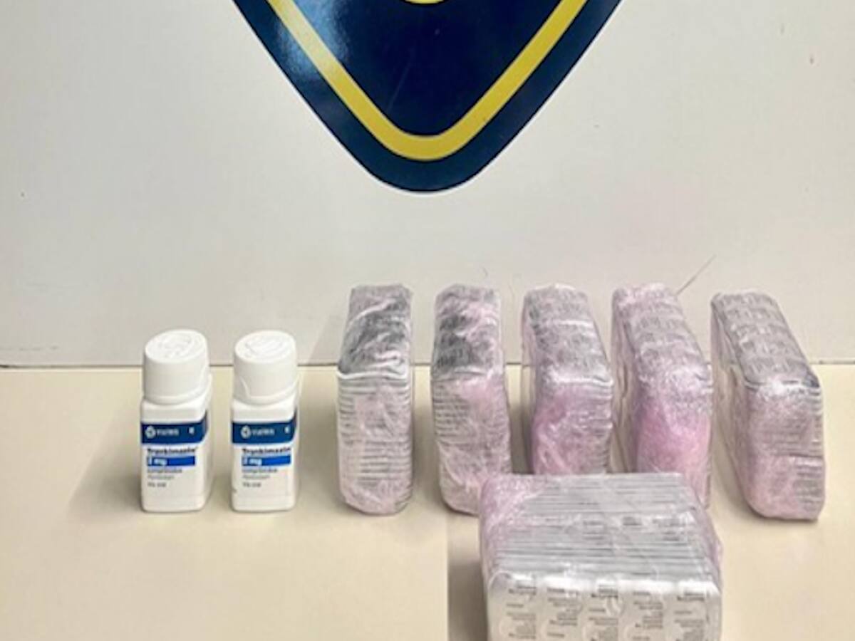 Un detingut a Lleida amb més de 3.500 pastilles amagades al cotxe