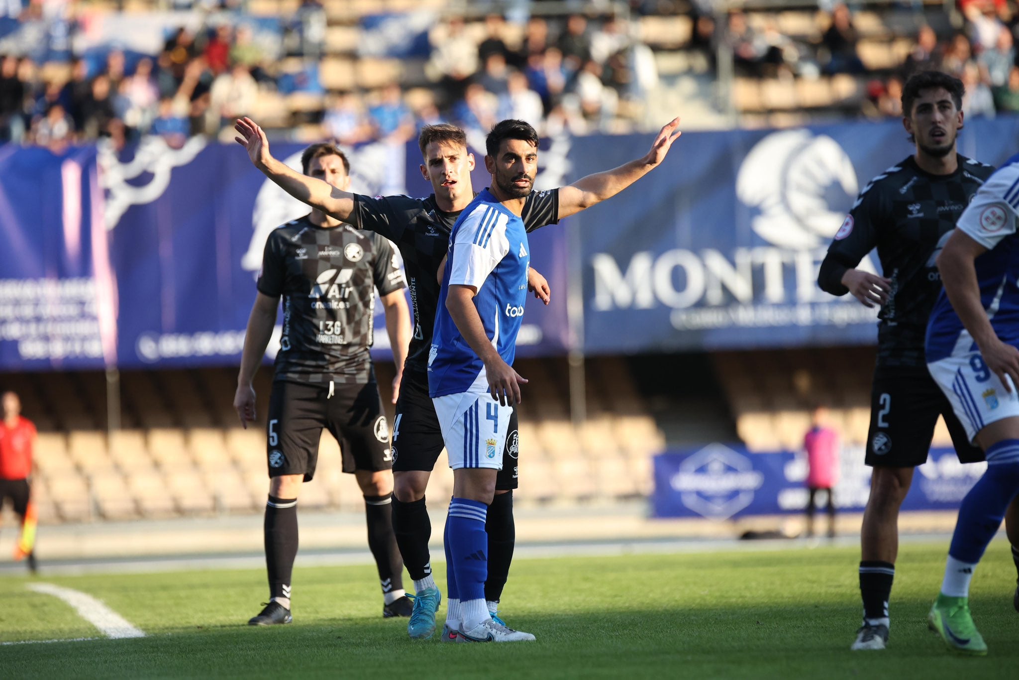 Adri durante el partido ante el Xerez DFC