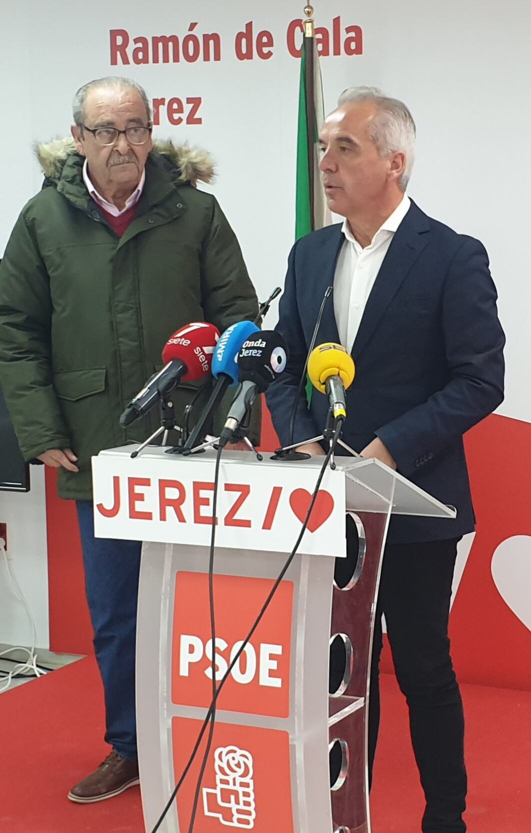 Alfonso Moscoso durante la rueda de prensa