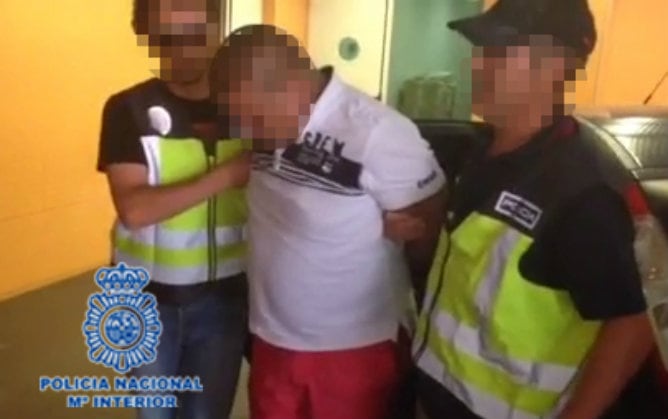 Imagen de la detención del líder militar de la &#039;Oficina de Envigado&#039; colombiana