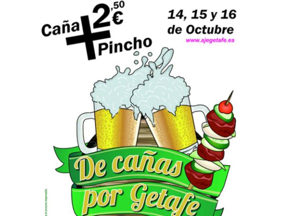 Getafe se va de cañas este fin de semana