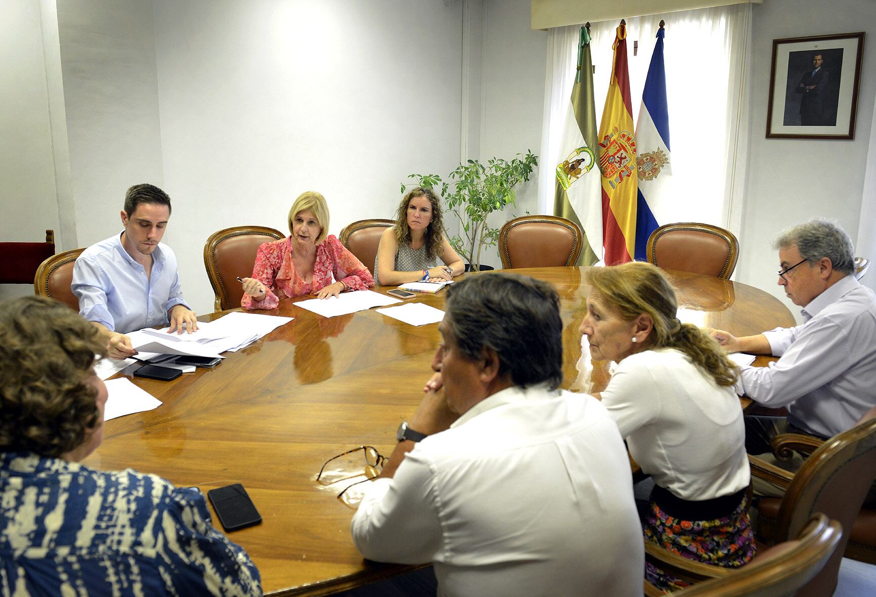 Alcaldesa de Jerez en la junta de gobierno local