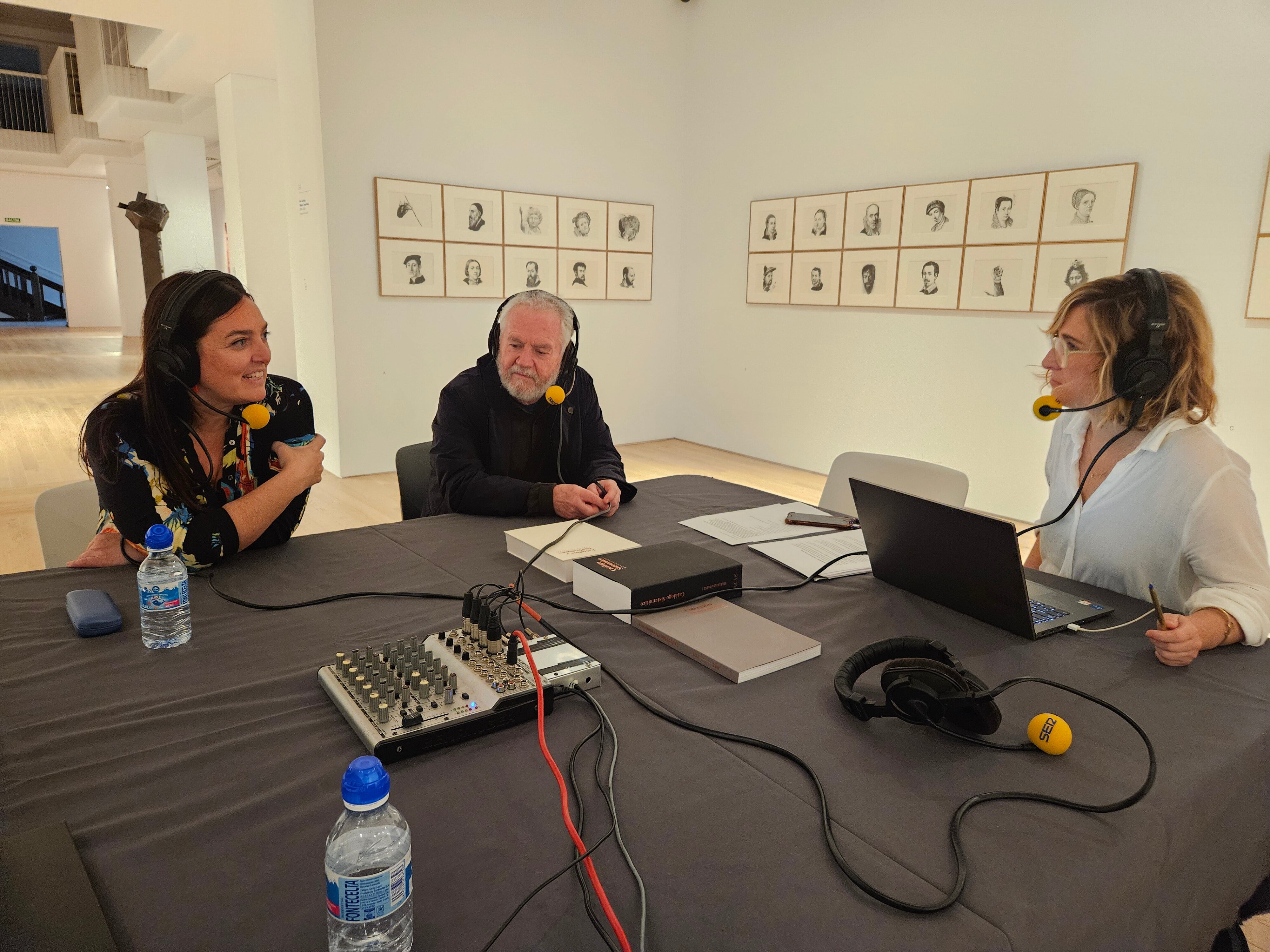 Noemí Méndez, Martínez Cano y Lucía Pombo.