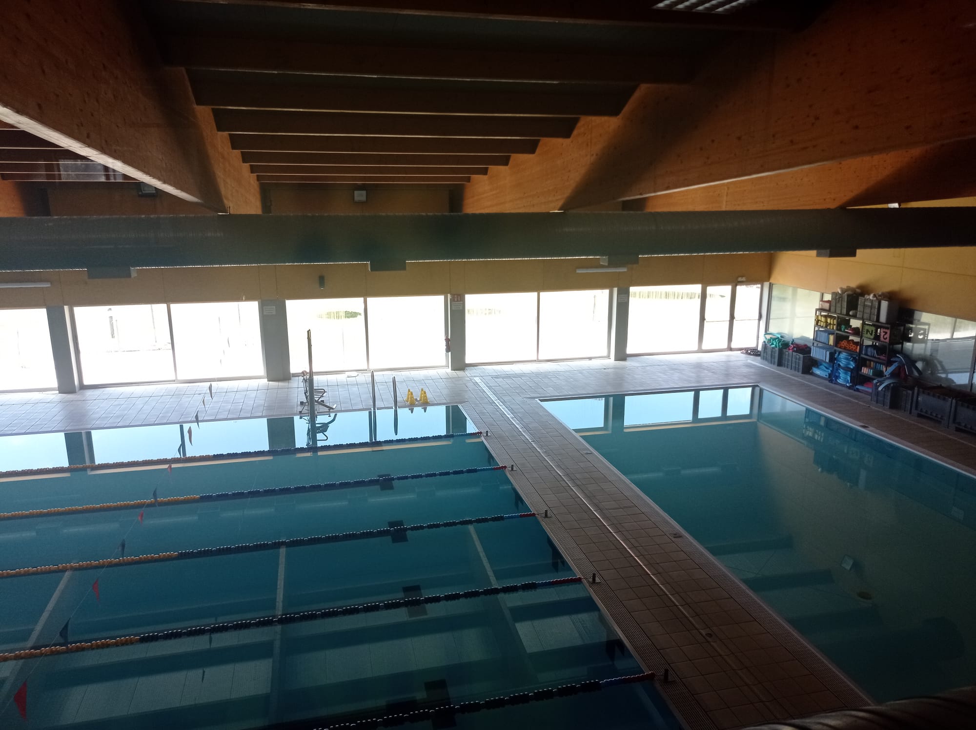 Piscina del Centro Deportivo Supera de Eras de Renueva