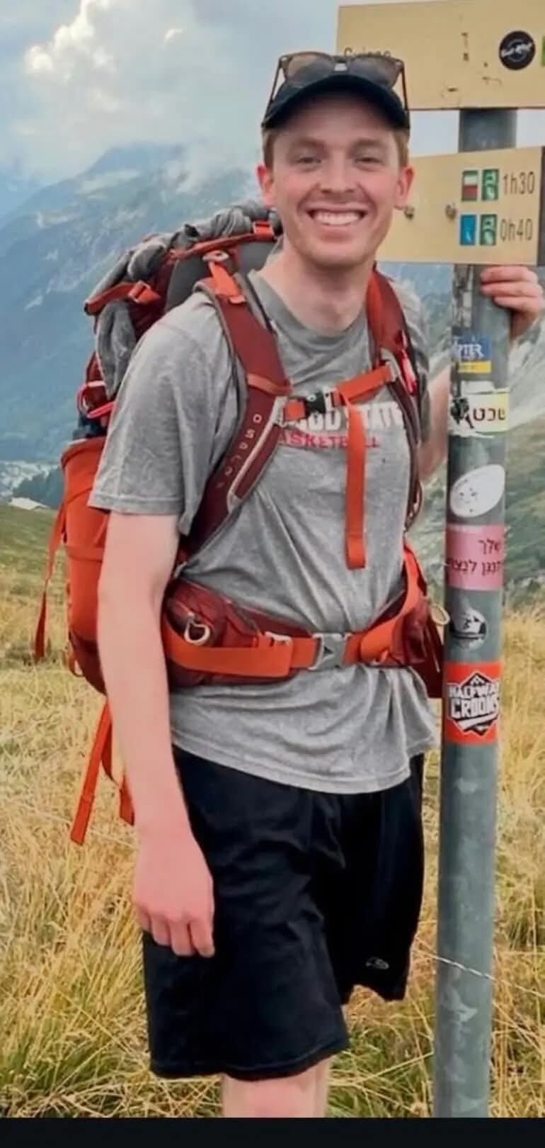 La Guardia Civil busca al senderista estadounidense desaparecido, Cole Henderson