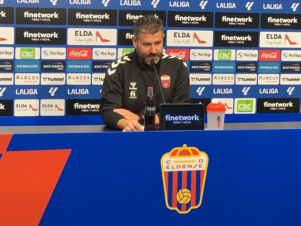 Fernando Estévez, Ent. del Eldense, confía en seguir la buena racha ante el Burgos