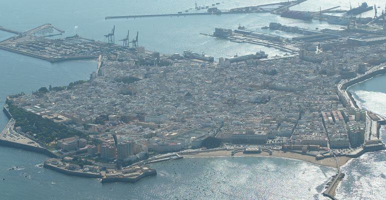 Vista general de la ciudad de Cádiz