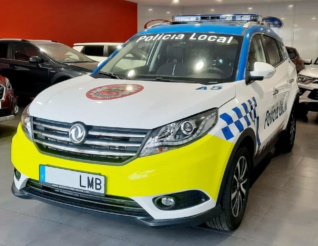  Nuevo coche patrulla que ha estrenado esta semana la Policía Local de Aranda