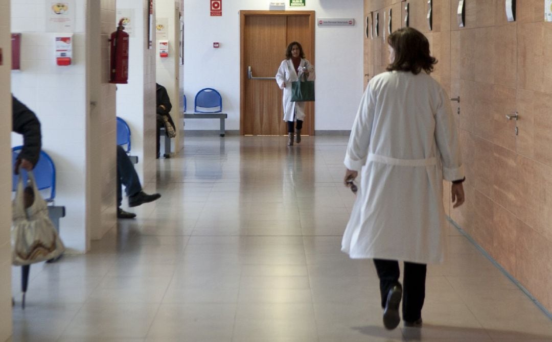 Sala de espera de un centro médico.