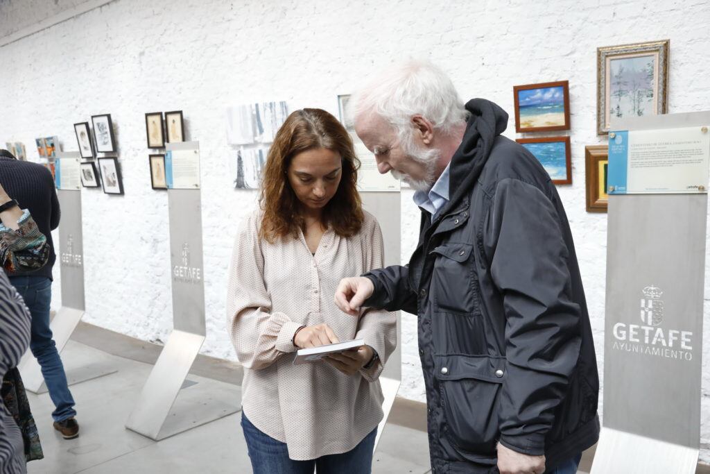 Sara Hernández, alcaldesa de Getafe, en el acto de presentación de la &#039;Ruta de la Memoria&#039;.