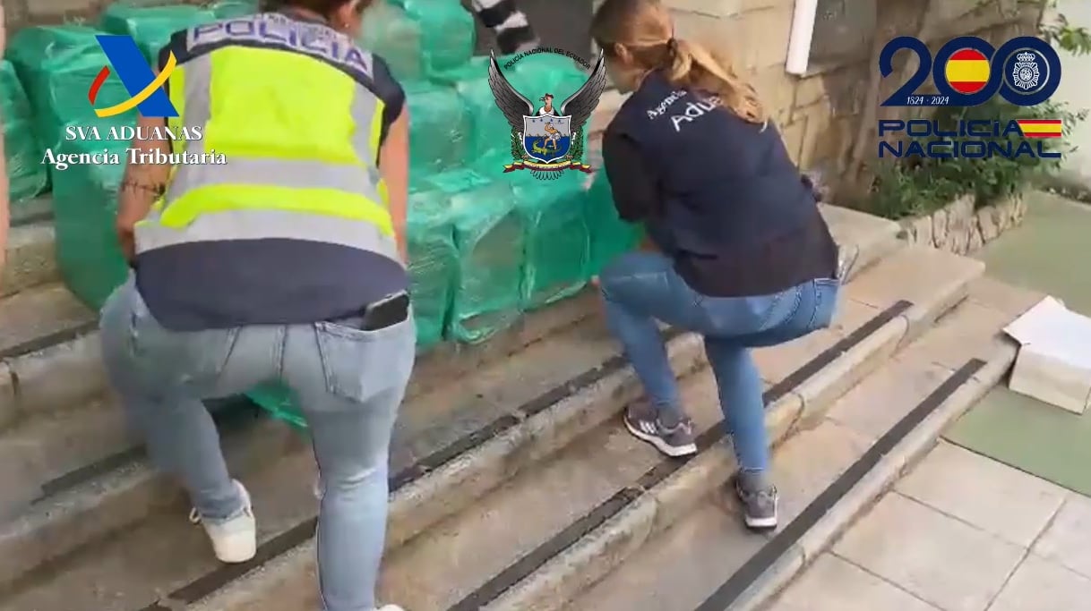 Alijo incautado en Algeciras