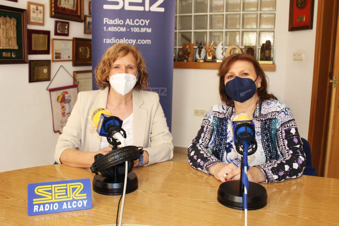 Pili Verdú e Inma Cantó, directoras pedagógicas del colegio San Vicente de Paúl