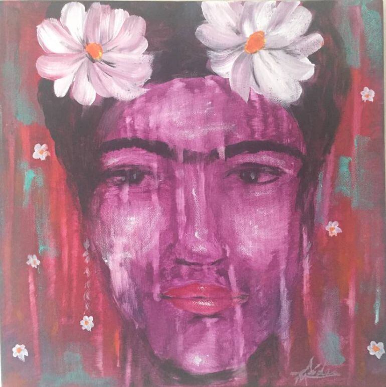 Una de las obras de la artista Aída Miró