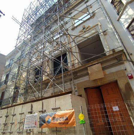 Fachada calle Antonio Maura