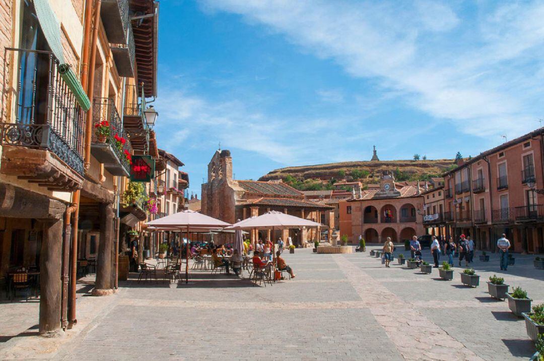 Plaza de Ayllón. Foto Archivo