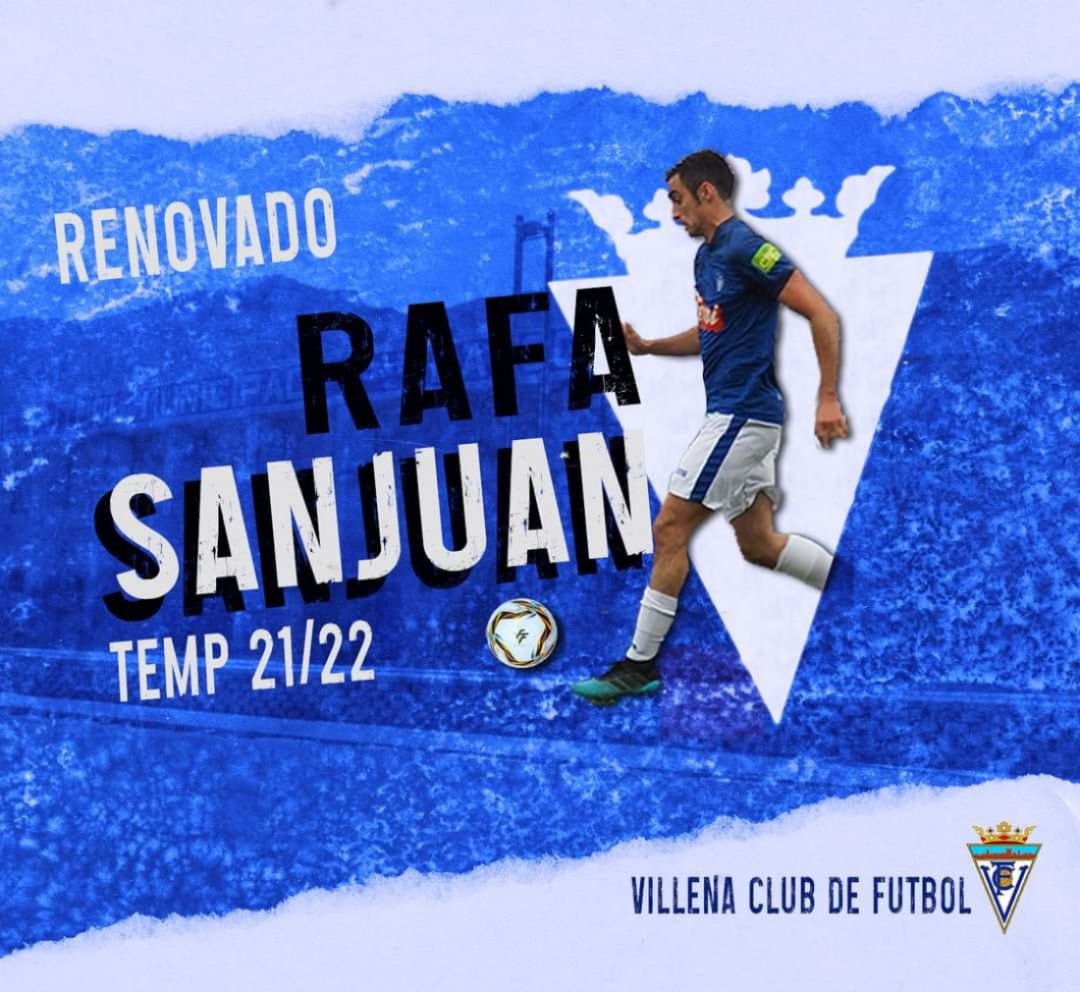 Rafa Sanjuan, renovado