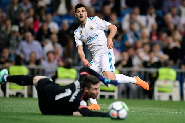 Athletic Club contra Real Madrid la temporada pasada en el Santiago Bernabéu