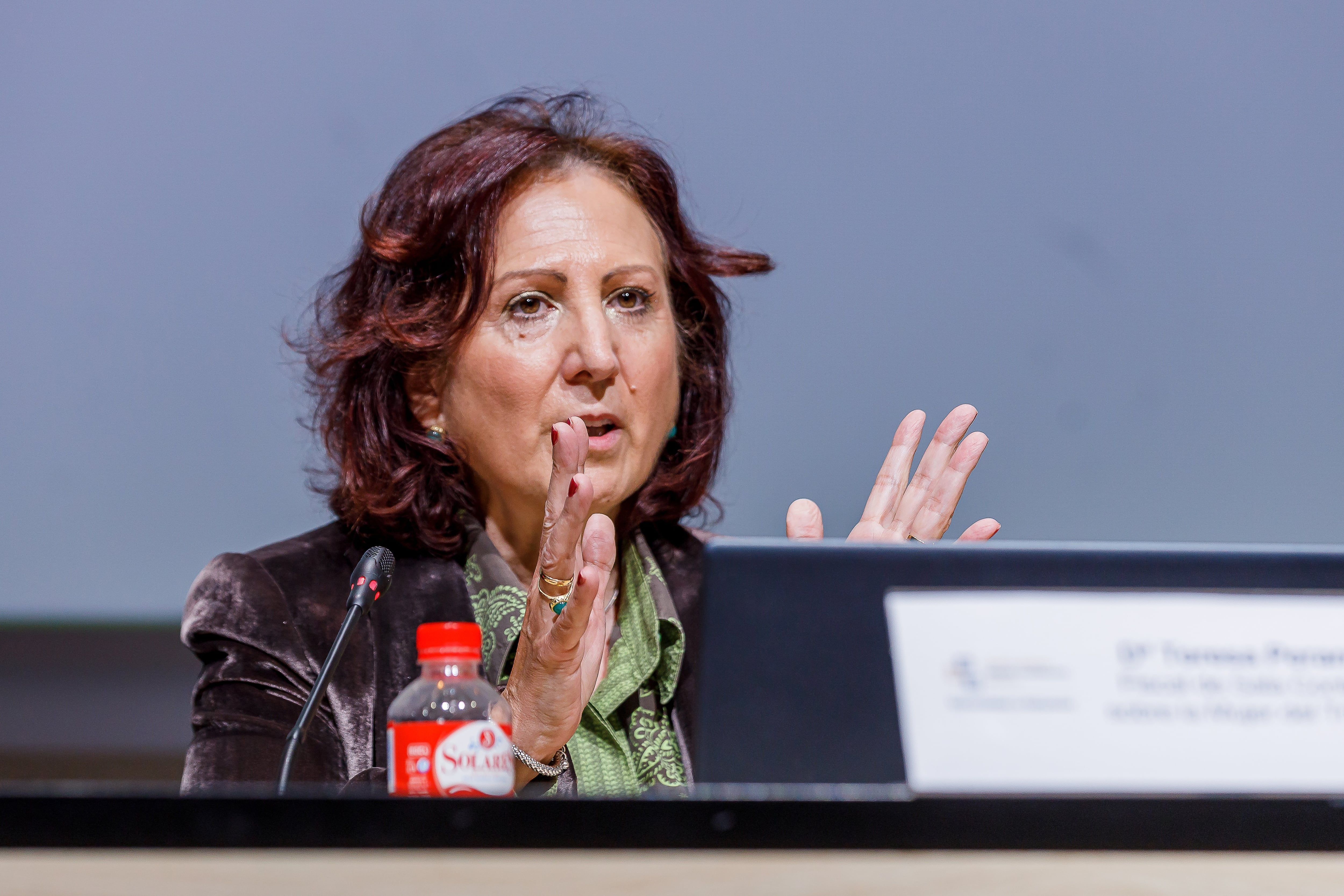 Fotografía de archivo de Teresa Peramato